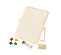 Tableau blanc double face Tableau à messages Tableau blanc magnétique avec marqueurs Tableau d'écriture suspendu pour dessiner et écrire Petit tableau blanc