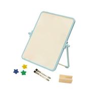 Tableau blanc double face Tableau à messages Tableau blanc magnétique avec marqueurs Tableau d'écriture suspendu pour dessiner et écrire Petit tableau blanc