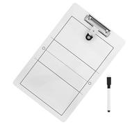 Tableau Blanc Effaçable à Sec de Volley-ball pour Entraîneurs, PVC Blanc | Double Face, Usage en Entraînement et Matchs, Affichage Clair des Tactiques, Communication Améliorée