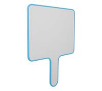 Tableau Blanc Effaçable à Sec Double Face avec Poignée Bleu | Surface Lisse sans Reflets, Écriture Fluide sans Traces, Plastique et Métal, pour Vote et Activité