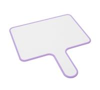 Tableau Blanc Effaçable à Sec Portable avec Poignée 8x10 Pourpre | Double Face, Surface Lisse sans Traces, Plastique et Métal, pour Étudiants, Enseignants, Vote, Activités