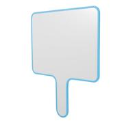 Tableau Blanc Effaçable à Sec Portable avec Poignée, Bleu | Double Face, Surface Lisse sans Reflet, Plastique et Métal, pour Vote de Groupe et Réponses Rapides