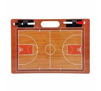 Tableau Blanc Effaçable à Sec pour Entraîneurs de Basketball, Panneau Tactique Basketball, Comprend 2 Feutres, pour l'enseignement
