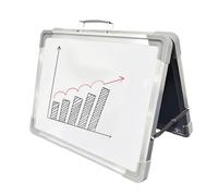 Tableau blanc effaçable à sec pour, tableau blanc magnétique double face pliable, tableau effaçable à sec portable pour qui écrivent