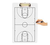 Tableau Blanc En PVC Avec Presse-papiers De Football - Tableau Marqueur Effaçable À Sec Double Face Pour Le Baseball | Football Hockey Compétition Formation Coaching Disposition Stratégie De Jeu Plani