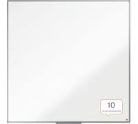 Tableau blanc Essence mélamine non magnétique cadre aluminium 1200x1200mm blanc