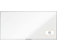 Tableau blanc Essence mélamine non magnétique cadre aluminium 2400x1200mm blanc