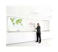 Tableau blanc HORIZON émail e3 blanc projection (H120xL400 cm)
