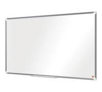 ACCO NOBO Tableau blanc Premium Plus 1220×690 acier magnétique cadre aluminium porte-marqueur inclus