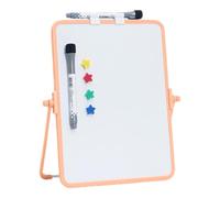 Tableau blanc magnétique | Bloc-notes double face avec support | Tableau blanc de bureau avec marqueurs | Pour salle de ole, lieu de travail, maison, cuisine, appartement, dortoir