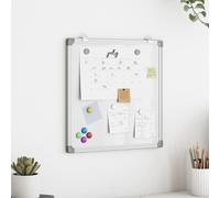 Tableau Blanc Magnétique Bureau Salle de Séjour Intérieur Aluminium vidaXL