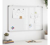 Tableau Blanc Magnétique Bureau Salle de Séjour Intérieur Aluminium vidaXL