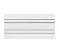 Tableau Blanc Magnétique de Notes de Musique, Effaçable à Sec, Portable | Caoutchouc Souple, Réutilisable, pour Enseignants et Élèves, Usage Maison ou Bureau, Style Minimaliste