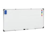 Tableau Blanc Magnétique Effaçable à Sec 60x40 cm Acier Ecriture Bureau vidaXL