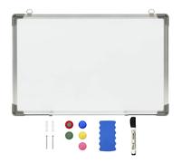 Tableau Blanc Magnétique Effaçable à Sec 60x40 cm Acier Ecriture Bureau vidaXL