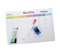 Tableau Blanc Magnétique Effaçable à Sec pour Réfrigérateur, Mémo