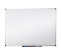 Tableau blanc magnétique Master of Boards® | effaçable à sec | Petite - Grand | rayures | Parfait pour le bureau ou pour la cuisine 80X110cm bianco
