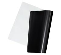 Tableau Blanc Magnétique pour Messages, Frigo et Bureau, Blanc | Film PET, Dos en Caoutchouc Magnétique, Surface Lisse, pour Rappels Rapides, Écoles et Familles