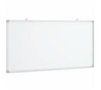 Tableau blanc magnétique - vidaXL - 100x50 cm - Épaisseur 1,7 cm - Blanc - Surface laquée - Facile à nettoyer