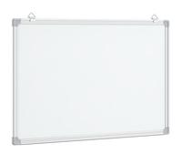 Tableau blanc magnétique - vidaXL - 40x30 cm - Épaisseur 1,7 cm - Surface laquée - Facile à nettoyer - Cadre aluminium