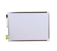 Tableau blanc mural Double face tableau blanc magnétique bureau école effaçable à sec tableau d'écriture stylo aimants boutons