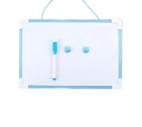 Tableau blanc mural effaçable à sec, petit tableau blanc magnétique for dessin et écriture(Blue)