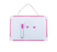 Tableau blanc mural tableau blanc magnétique écriture pratique peut effacer la peinture Graffiti bureau message suspendu en plastique PVC conseil(Pink)