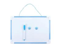 Tableau blanc mural tableau blanc magnétique écriture pratique peut effacer la peinture Graffiti bureau message suspendu en plastique PVC conseil(Blue)