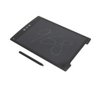 Tableau blanc portable 12 pouces avec écran à contraste élevé pour une visualisation claire, traits fins et précis, et fonction support (noir),