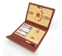 Tableau blanc pour entraîneur de basket-ball - Pliable, avec marqueur effaçable - Pour entraînement et compétition