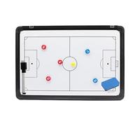 Tableau Blanc pour Entraîneurs de Football, Tableau Tactique Football, Bloc-Notes Double Face, Facile à Écrire et à Effacer, Idéal pour l'entraînement