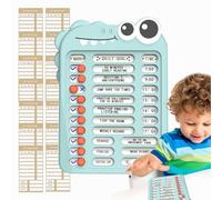 Tableau blanc pour - Tableau de contrôle des responsabilités pour - Avec curseur de liste de vérification - Tableau de vérification automatique réutilisable - Pour développer une bonne