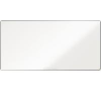 Tableau Blanc Magnétique Émaillé - Nobo - 2400 X 1200mm - Cadre Aluminium - Montage Mural - Marqueur Inclus