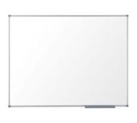 Tableau blanc Prestige émail magnétique cadre aluminium 60x45cm blanc