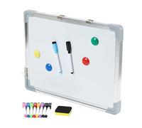 Relaxdays Tableau blanc avec kit