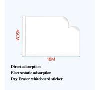 Tableau Blanc Réutilisable Adhérant Aux Murs,Facile À Appliquer Et À Enlever,Effaceur À Sec,Largeur 45cm - Type 45cm-10m