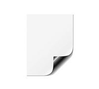 Tableau blanc souple autocollant effaçable pour réfrigérateur Tableau mémo Message Rappel Bureau Enseignement Pratique Tableau blanc Aimants puissants