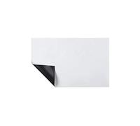 Tableau blanc souple autocollant effaçable pour réfrigérateur - Tableau mémo - Rappel - Enseignement au bureau - Planificateur de repas - Craie