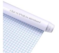 Tableau Blanc Sticker Tableau Adhésive et Amovible Décoller Whiteboard DIY pour Les Enfants Ecole Bureau 44x300cm