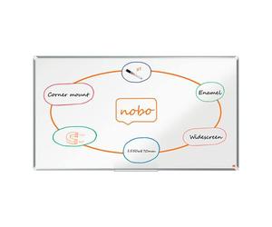 Tableau blanc Widescreen Premium Plus émaillé - 70 " - 155 x 87 cm - Nobo