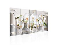 Tableau Blooming Orchids-Taille L 225 x H 90 cm Imprimé