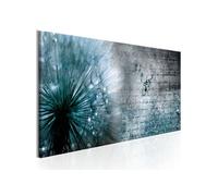 Tableau Blue Dandelion-Taille L 135 x H 45 cm