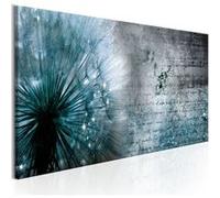Tableau Blue Dandelion-Taille L 135 x H 45 cm Imprimé G
