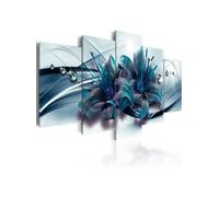 Tableau Blue Lily-Taille L 200 x H 100 cm