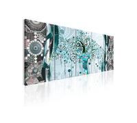 Tableau Blue Tree-Taille L 200 x H 80 cm