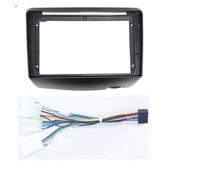 Tableau Bord 1999-2005 pour Vitz pour Yaris pour Echo Radio CD 9 Pouces Écran Audio Stéréo Lecteur Vidéo Multimédia Câbles Cadre Faisceau(Encadrer Un Cordon)