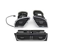 Tableau Bord Bouches D'aération Climatisation Grille De Sortie D'air Centrale Gauche/droite Du Tableau Bord Avant Pour A4 B8 A5 2009-2016 - LHD 8KD820901 8KD820902(LHD 3PCS SET)