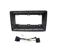 Tableau Bord Cadre Fascia Radio 9 Pouces pour Mondeo C Max S Max pour Focus II pour Fusion Adaptateur Tableau Bord L’unité Head Unit(Câble de Cadre Canbus)