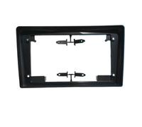 Tableau Bord Cadre Fascia Radio 9 Pouces pour Opel pour Zafira B pour Astra H pour Antara pour Corsa Cadre Panneau(Noir)