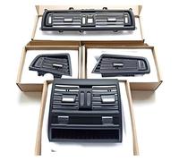 Tableau Bord Contrôle Flux d'air Clip Pour BMW F10 F11 F18 520i 523i 525i 528i 535i Conduite À Gauche Droite Panneau Climatisation Avant Arrière Noir(-LHD 4PCS with Holes)